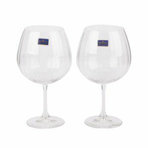 Jogo de Taças 2 Peças Gin Tônic 820ml Cristal Bohemia