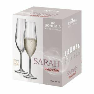 Jogo de Taças Cristal Sarah 260ml 6 Peças Bohemia