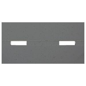 Piso Cimentício Grelha Via Acqua Graphite 25x50x2 Externo Cimentíssimo