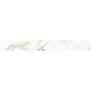 Rodapé Capraia Retificado Polido 10x82 Branco Málaga