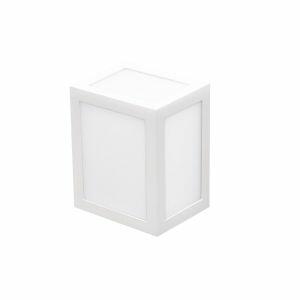 Arandela de LED 12W Grécia IP65 3000K Preto Luz Amarela Bronzearte