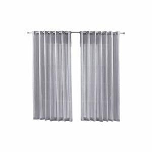 Cortina Duplex Partenon 3x2,3 Titânio Bella Janela