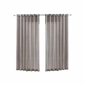 Cortina Duplex Partenon 3x1,7m Taupé Bella Janela