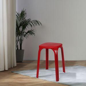 Banqueta Square Ferro Vermelho Diagonal Banqueta Square Ferro Vermelho Diagonal