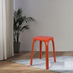 Banqueta Square Ferro Laranja Diagonal Banqueta Square Ferro Laranja Diagonal