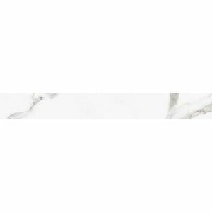 Rodapé Calacata Retificado Polido 10x82 Branco Málaga Rodapé Calacata Retificado Polido 10x82 Branco Málaga