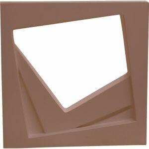 Cobogó Cimentício Alcubo Parede Cemento Terracota 40x40x8 Cimentíssimo