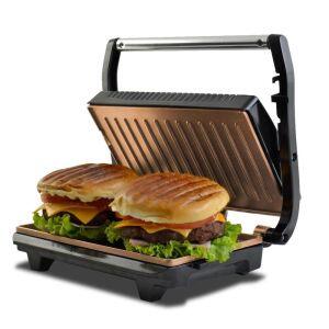 Sanduicheira Grill Supreme Bgr24g 850 Watts 220 Volts Inox Preta Britânia Sanduicheira Grill Supreme Bgr24g 850 Watts 220 Volts Inox Preta Britânia