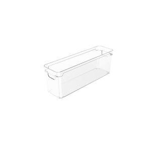 Cesto Clear Organizador Acrílico 37x10x13 Transparente Ou