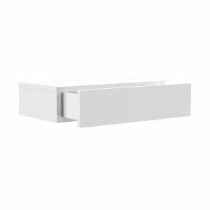 Prateleira Com Gaveta Suspenso FLY 23,5x 40 x10 UV Branco Multivisao