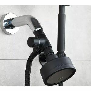 Chuveiro com Desviador 1/2" Tokyo 1 Jato Black Addra