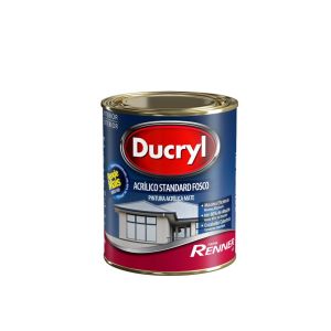 Tinta Renner Ducryl Mais Standard 0,9L Branco Fosco