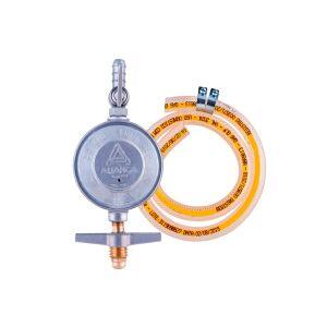 Regulador de Gás 504/01 1kg/h Com Mangueira Cinza Aliança Regulador de Gás 504/01 1kg/h Com Mangueira Cinza Aliança