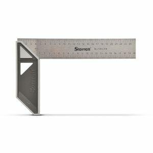 Esquadro Carpintaria Alumínio Com Cabo 300mm Cinza Starrett