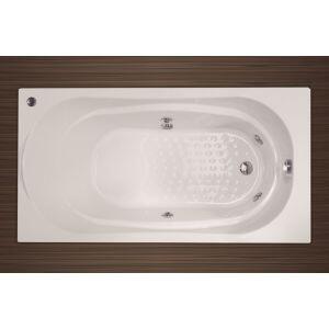 Banheira Acrílica Com Hidro Torino 1,50x80 Branca Stamplas