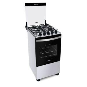 Fogão Piso BFO4NBB 4 Bocas Bivolt Branco Brastemp