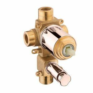 Base Misturador Monocomando para Ducha e Banheira 40mm Rose Gold Kohler