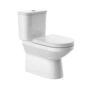 Kit Vaso Sanitário com Caixa Acoplada Acionamento Duplo 3/6L Span Round Branco Kohler