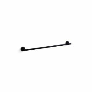 Toalheiro com Barra Elate Black 61cm Kohler