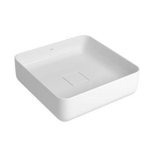 Cuba para Banheiro de Apoio Quadrada Slim 40x40 Branco Gelo L.11040.17 Deca