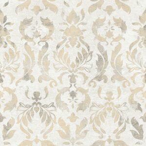 Papel de Parede Arabesco 0,52x9,5 Bege Bobinex