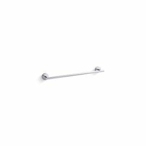 Toalheiro com Barra Elate Cromado 45cm Kohler