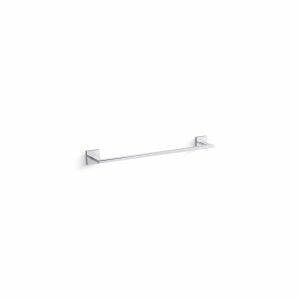 Toalheiro com Barra Square Cromado 45cm Kohler Toalheiro com Barra Square Cromado 45cm Kohler