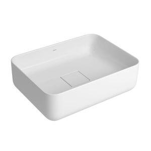 Cuba para Banheiro de Apoio Retangular Retangolo Slim 40x30 Branco Gelo L.13040.17 Deca