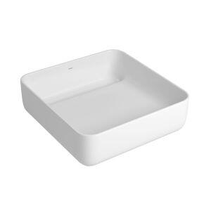 Cuba para Banheiro de Apoio Quadrada com Valvula Oculta Quadratta Slim 40x40 Branco Gelo L.11040.VO.17 Deca