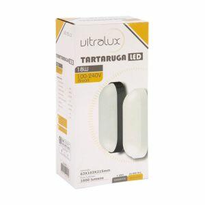 Tartaruga LED 18W 3000K Luz Amarela Vitralux Tartaruga LED 18W 3000K Luz Amarela Vitralux