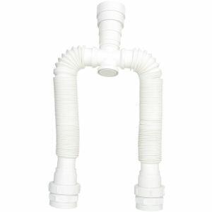 Tubo Extensivo Universal Duplo Branco Hidrofama
