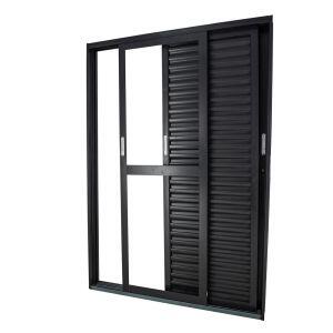 Porta de Correr Lateral 3 Folhas R14 Grande Prime 215x150 CRV