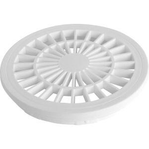 Grelha para Caixa Sifonada Redonda 150mm Branca Hidrofarma Grelha para Caixa Sifonada Redonda 150mm Branca Hidrofarma