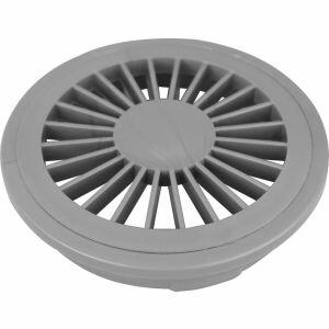 Grelha para Caixa Sifonada Redonda 100mm Cinza Branca Hidrofarma Grelha para Caixa Sifonada Redonda 100mm Cinza Branca Hidrofarma