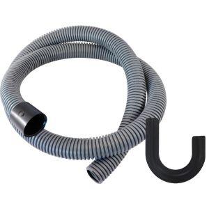 Mangueira de Saída para Máquina de Lavar 1,4m Cinza Hidrofama Mangueira de Saída para Máquina de Lavar 1,4m Cinza Hidrofama
