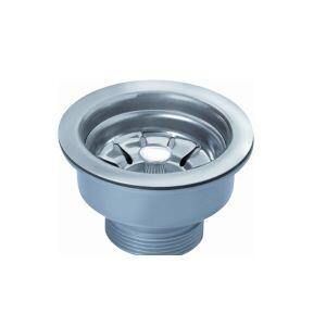 Válvula para Pia Cozinha Luxo 3.1/2" Inox Escovado Docol