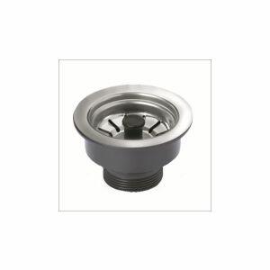 Válvula para Pia/Cuba Std 3.1/2" Inox Escovado Docol