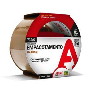 Fita de Empacotamento 48mmx50m Marrom Adere