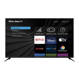 Smart TV 50" 4K PTV50G70R2CBBL Bivolt Preto Philco