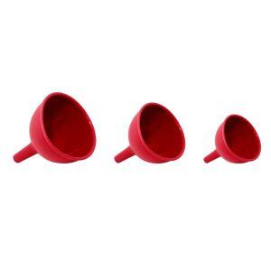 Funil Garrafa Oikos Silicone 3 Peças Cotidiana Funil Garrafa Oikos Silicone 3 Peças Cotidiana