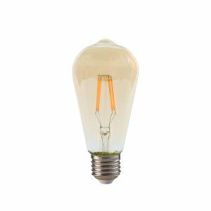 Lâmpada Led Filamento Smart 7W Wi-fi 2200K Branco Taschibra