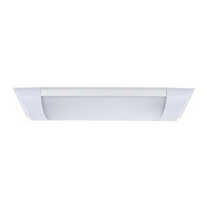 Luminária Led de Sobrepor Slim 9W 3000K Bivolt Branco Luz Amarela Blumenau