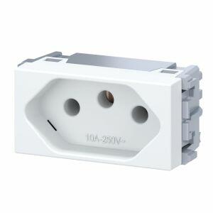 Módulo Tomada 2P+T 10A Esatta Branco Weg