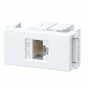 Módulo Tomada RJ45 CAT 5E Esatta Branco Weg