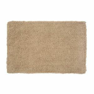 Tapete para Banheiro Gentle Algodão 40x60cm Bege Casa&Ideia