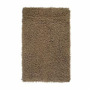 Tapete para Banheiro Chenille 50x80 Marrom Casa&Ideia