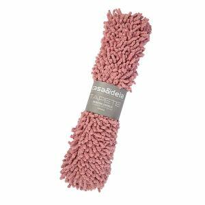 Tapete para Banheiro Chenille 40x60cm Rosa Casa&Ideia