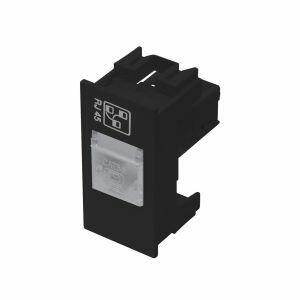 Módulo Tomada RJ45 Habitat Black Fame
