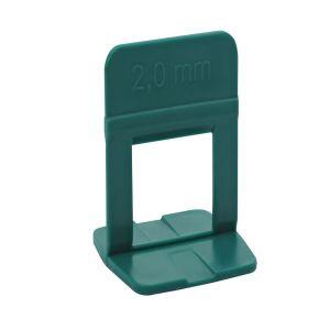 Espaçador Nivelador Slim com 1000 Peças 2mm Verde Cortag Espaçador Nivelador Slim com 1000 Peças 2mm Verde Cortag