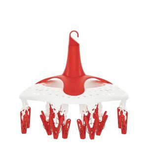 Varal Multiuso Mini 16 Peças Branco Condor Varal Multiuso Mini 16 Peças Branco Condor
